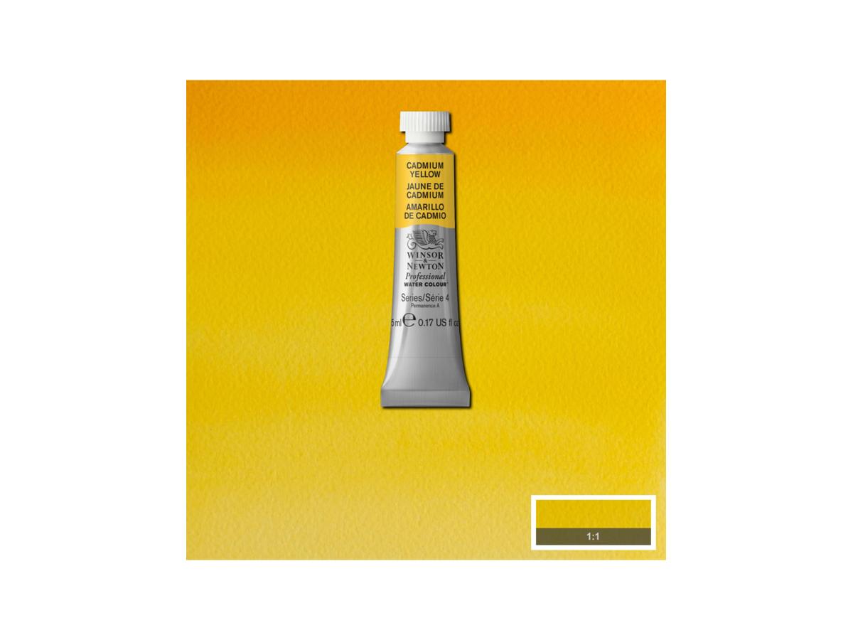 WINSOR & NEWTON AQUARELLFARBE 5ML 108 KADMIUMGELB 1