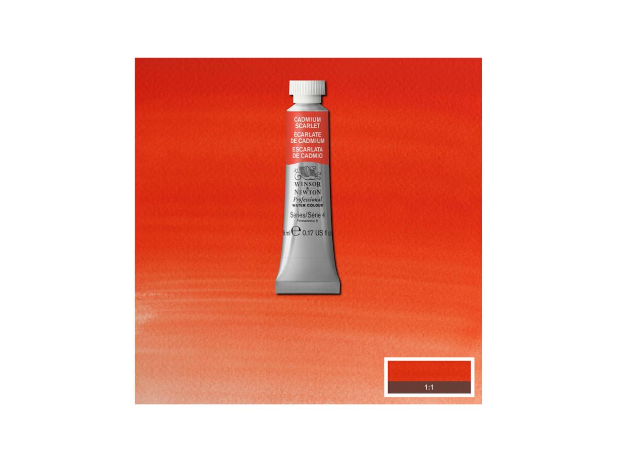 WINSOR & NEWTON AQUARELLFARBE 5ML 106 KADMIUMSCHARLACH 1