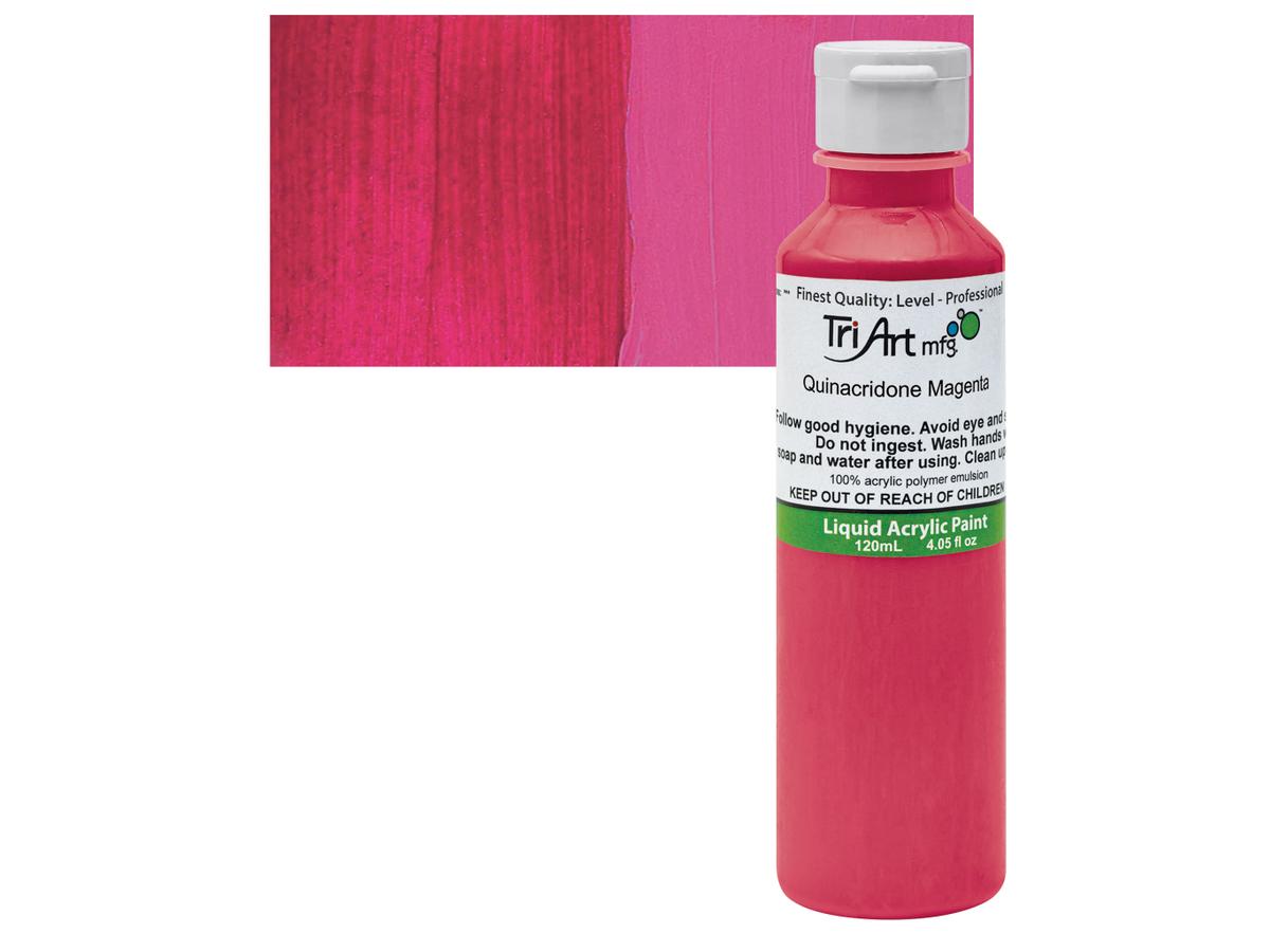 TRI-ART LIQUID 120ML 705 S7 QUINACRIDONE MAGENTA 1