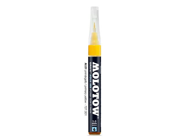 MOLOTOW GRAFX 1MM BRUSH-TIP PRIMAIR GELB 1