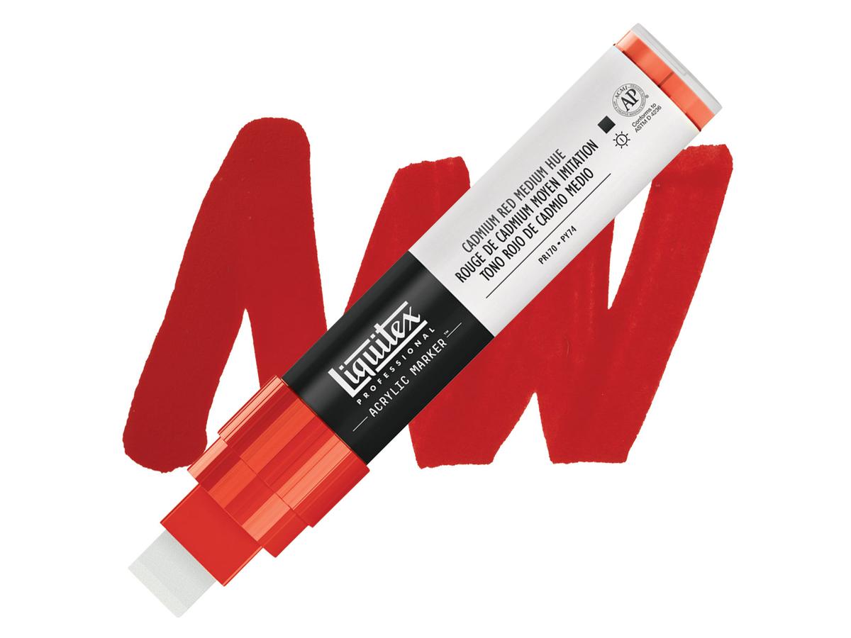LIQUITEX ACRYL MARKER 0151 15MM CADMIUM RED MEDIUM HUE 1