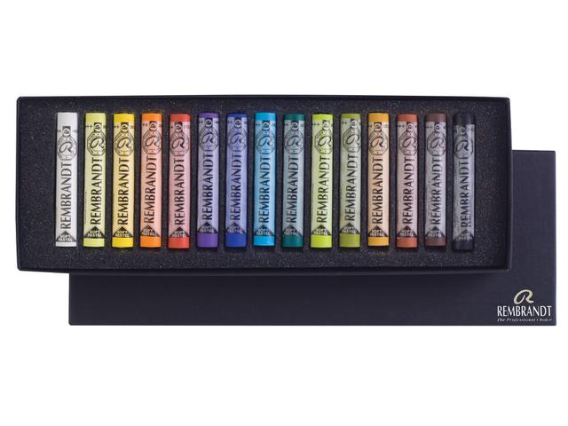 REMBRANDT SOFTPASTELL SET GANZ GENERAL SELECTION 15X 1