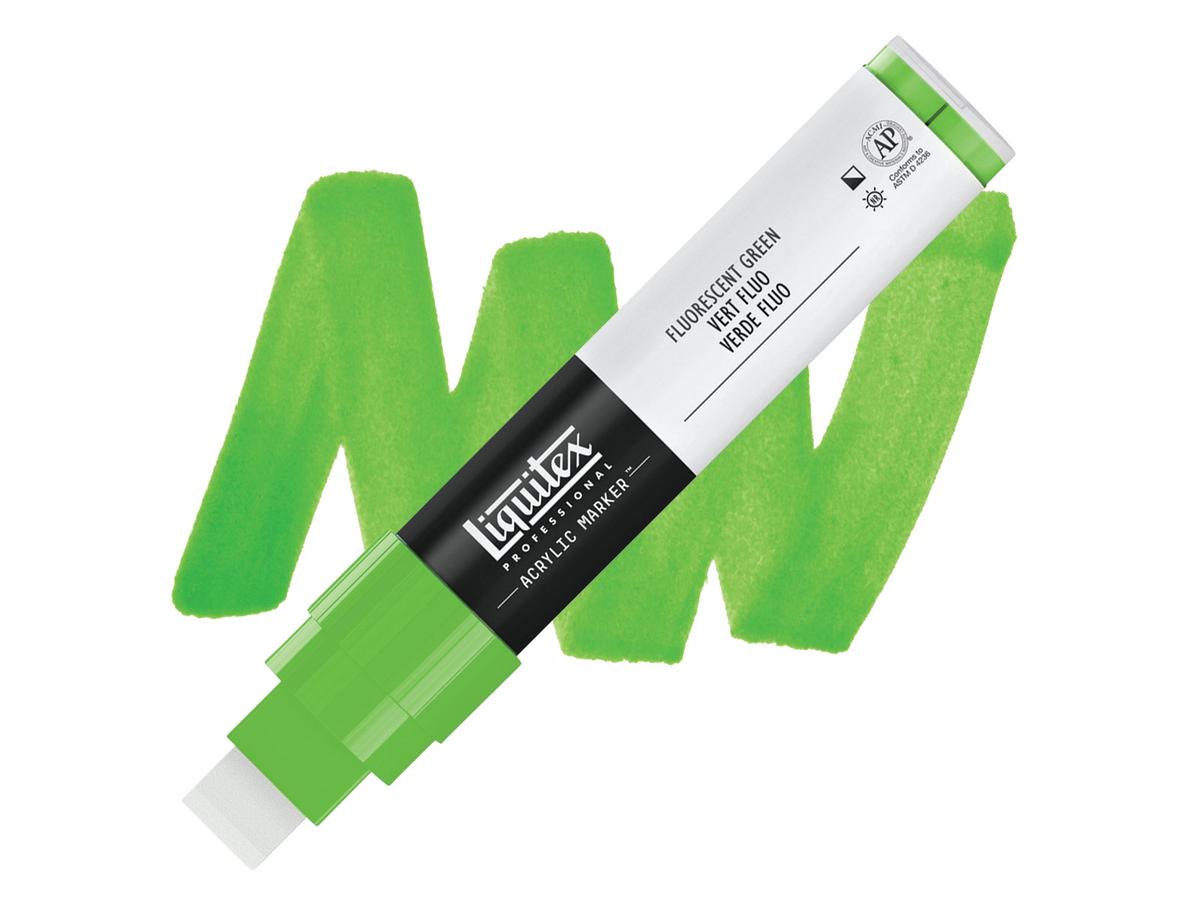 LIQUITEX ACRYL MARKER 0985 15MM FLUORESCENT GREEN 1