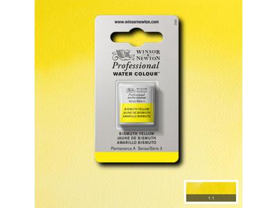 WINSOR & NEWTON AQUARELLFARBE 1/2 NÄPF 025 BISMUTH YELLOW 1
