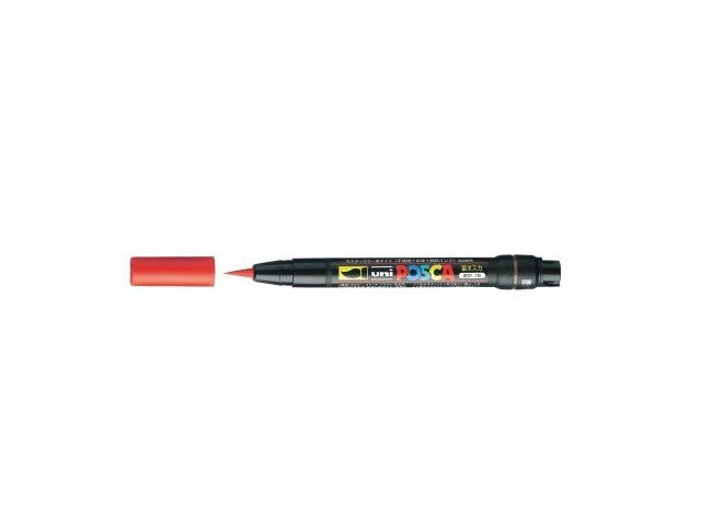 UNI-POSCA BRUSH PCF350R ROT 1