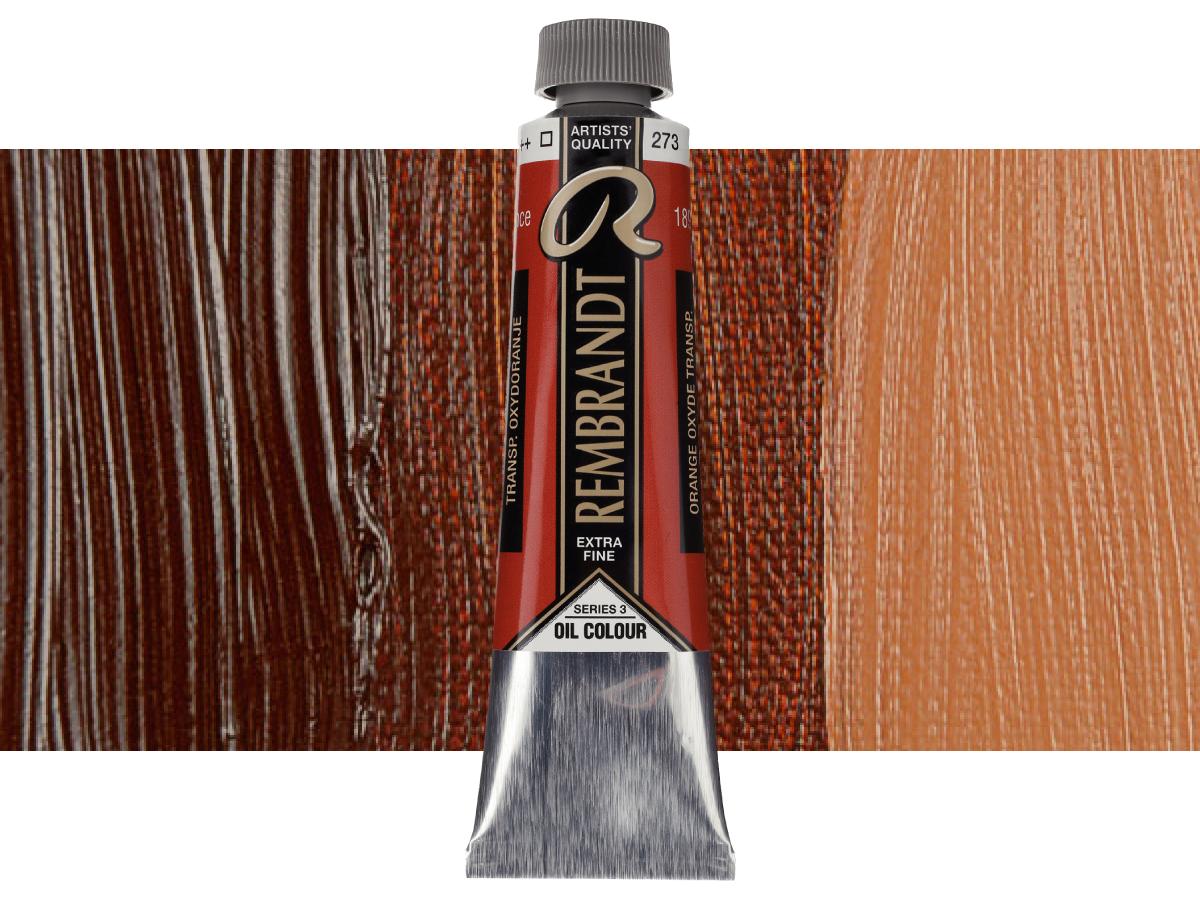 TALENS REMBRANDT ÖLFARBE 40ML TRANSPARENTOXID ORANGE 273 1