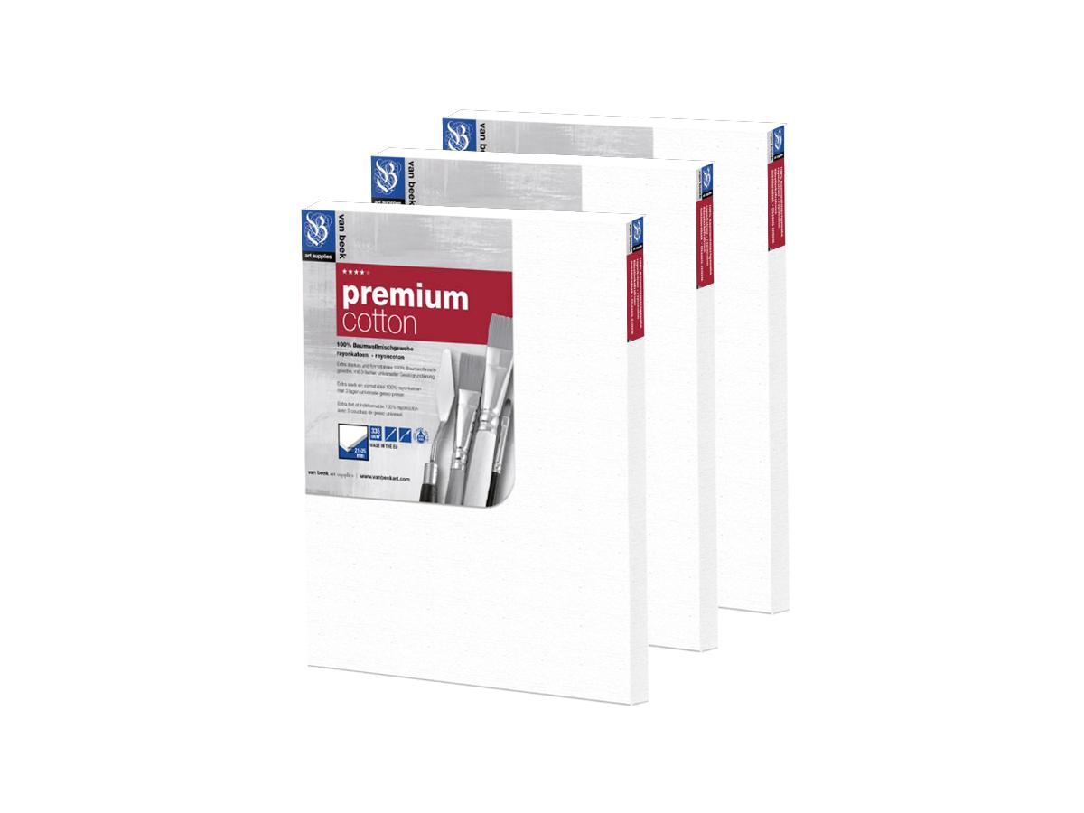 VAN BEEK PREMIUM BAUMWOLLE 30X40CM 3 STÜCK 1