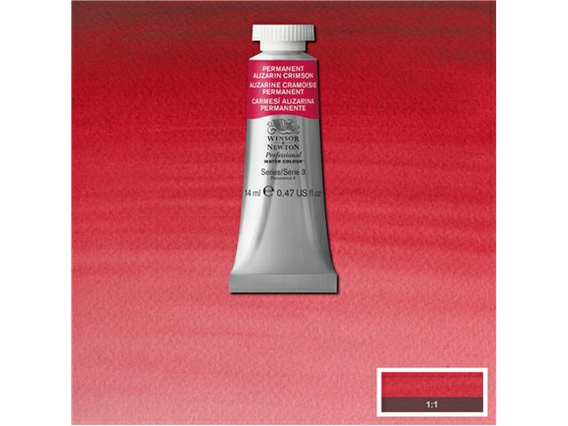 WINSOR & NEWTON AQUARELLFARBE 14ML 466 PERMANENT ALIZARIN 1