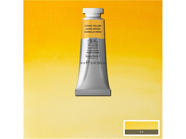 WINSOR & NEWTON AQUARELLFARBE 14ML 319 INDIAN YELLOW 1