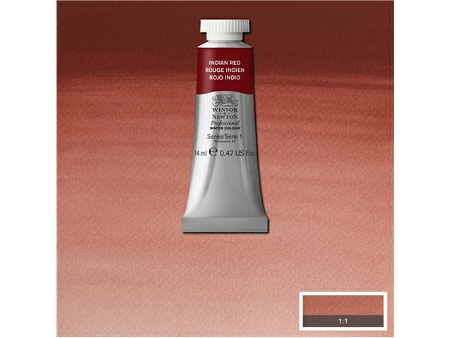 WINSOR & NEWTON AQUARELLFARBE 14ML 317 INDIAN RED 1