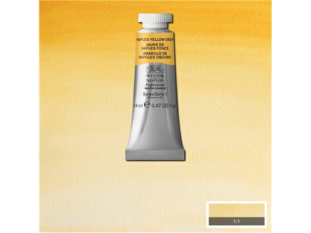 WINSOR & NEWTON AQUARELLFARBE 14ML 425 NAPLES YELLOW DEEP 1
