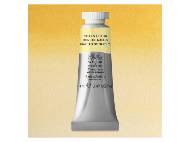 WINSOR & NEWTON AQUARELLFARBE 14ML 422 NAPLES YELLOW 1