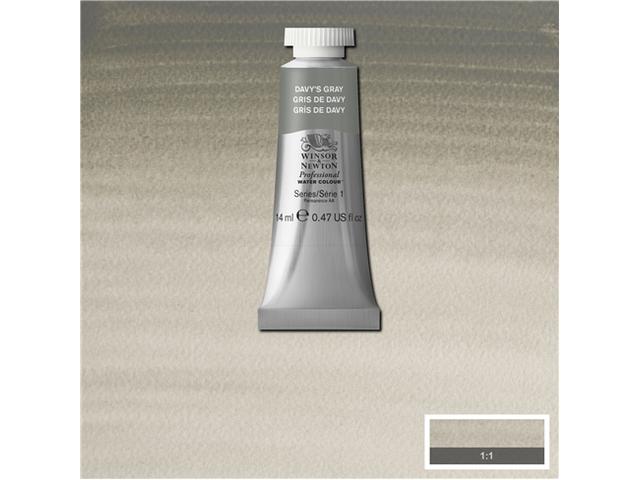 WINSOR & NEWTON AQUARELLFARBE 14ML 217 DAVY'S GREY 1