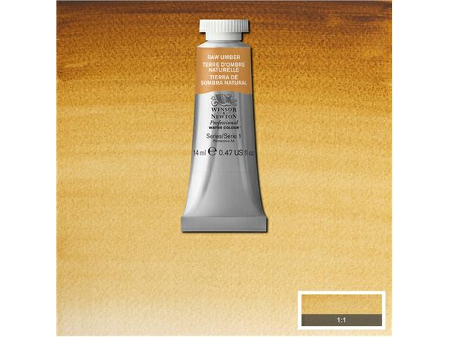 WINSOR & NEWTON AQUARELLFARBE 14ML 554 RAW UMBER 1