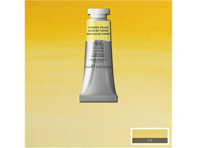 WINSOR & NEWTON AQUARELLFARBE 14ML 649 TURNERS YELLOW 1