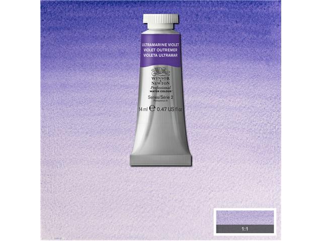 WINSOR & NEWTON AQUARELLFARBE 14ML 672 ULTRAMARINE VIOLET 1