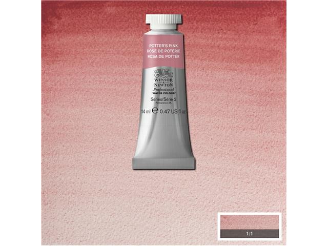 WINSOR & NEWTON AQUARELLFARBE 14ML 537 POTTERS PINK 1
