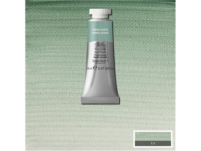 WINSOR & NEWTON AQUARELLFARBE 14ML 637 TERRE VERTE 1