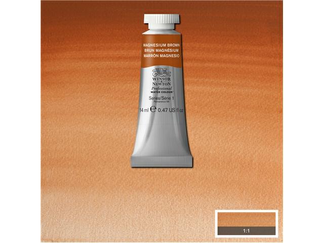 WINSOR & NEWTON AQUARELLFARBE 14ML 381 MAGNESIUM BROWN 1