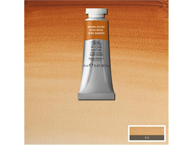 WINSOR & NEWTON AQUARELLFARBE 14ML 059 BRAUN OCHRE 1