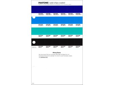 PANTONE PMS SOLID CHIPS ERSATZSEITE 1.3C 1