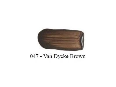 VAN BEEK ACRYL 500ML 047 S1 VAN DYCKE BROWN 1