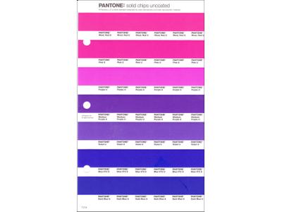 PANTONE PMS SOLID CHIPS ERSATZSEITE 1.2U 1