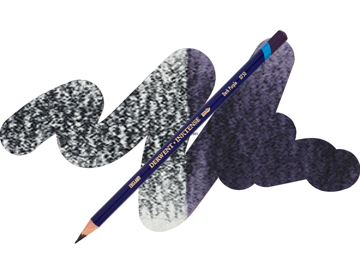 DERWENT INKTENSE AQUARELLSTIFT 0750 DARK PURPLE 1