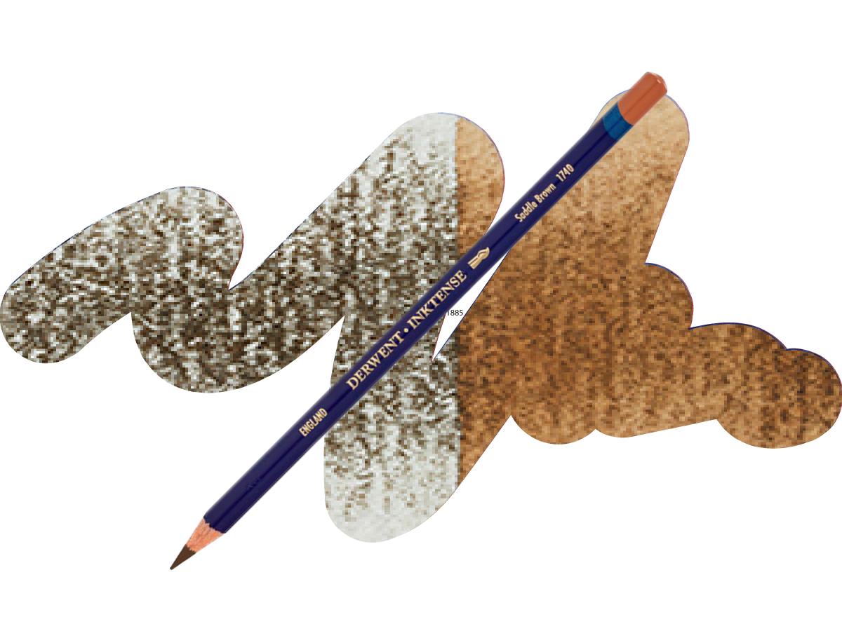 DERWENT INKTENSE AQUARELLSTIFT 1740 SADDLE BROWN 1