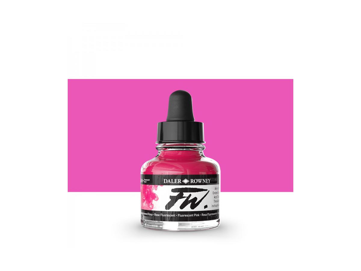 FW ACRYLTUSCHE FLUORESZIERENDES ROSA 538 1