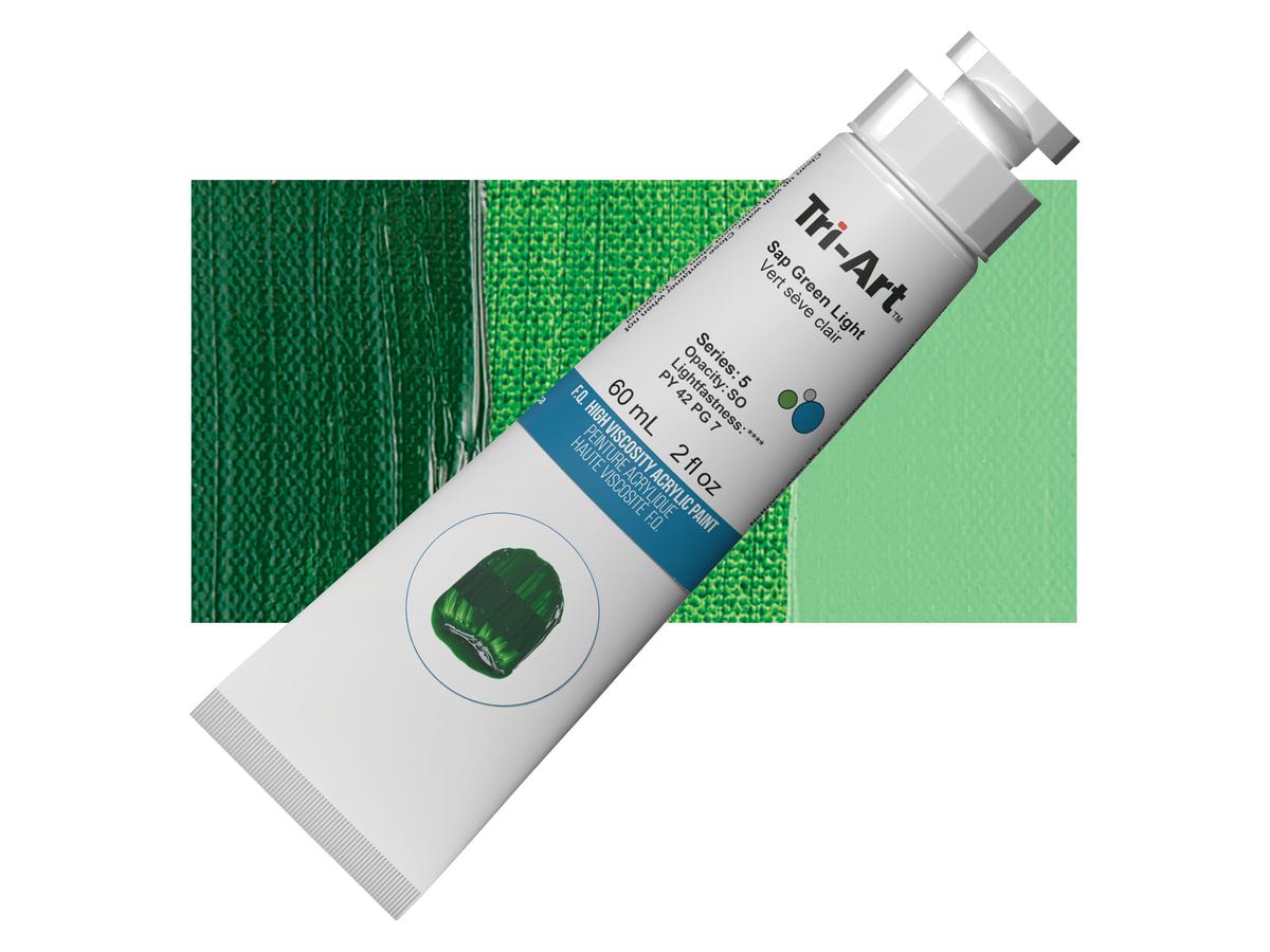 TRI-ART ACRYLFARBE 250ML S5 SAFTGRÜN HELL 1