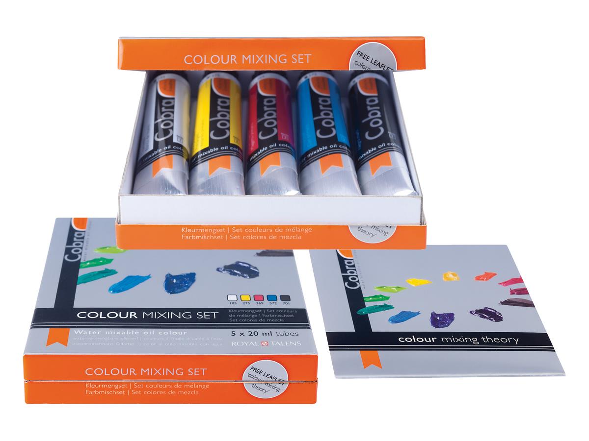 COBRA  ARTIST ÖLFARBEN SET ZUM MISCHEN 5X20ML 1