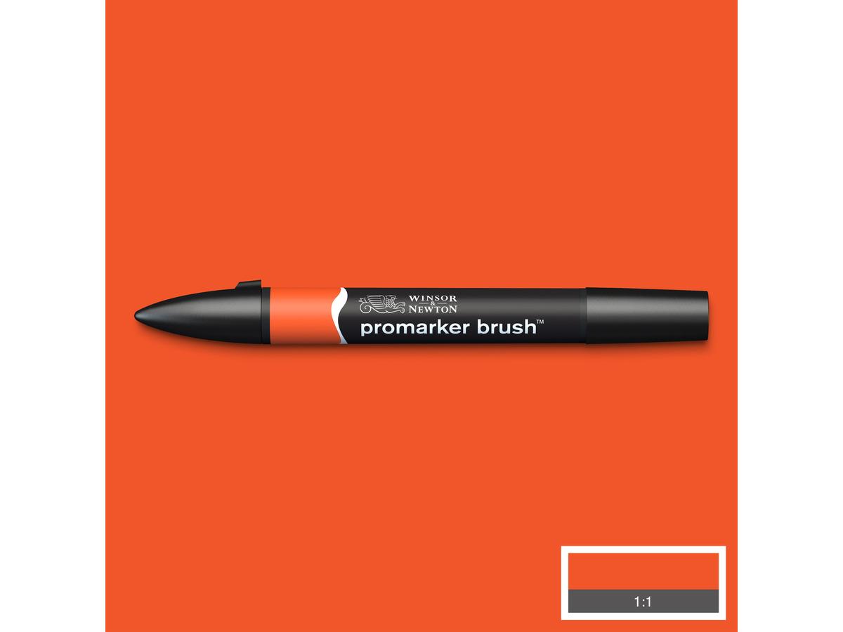 WINSOR & NEWTON PROMARKER BRUSH O177 BRIGHT ORANGE 1