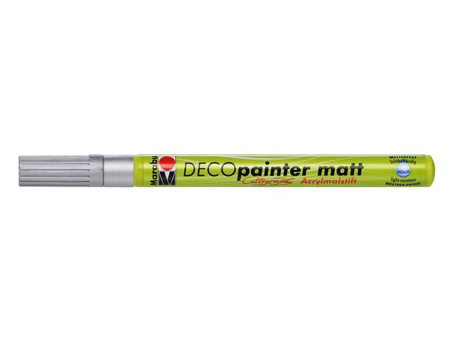 MARABU DECO PAINTER KALLIGRAFIE 1-2,5MM 082 SILBER 1