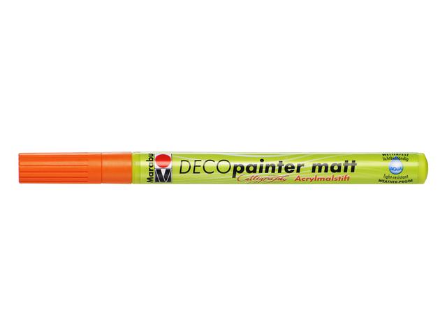 MARABU DECOPAINTER CALLIGRAPHY 1-2,5MM 225 MANDARINE 1