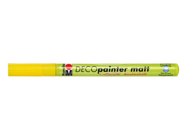 MARABU DECOPAINTER CALLIGRAPHY 1-2,5MM 220 SONNENGELB 1