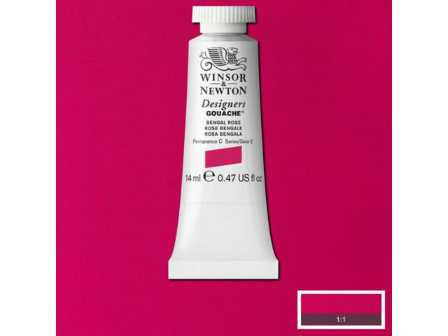 WINSOR & NEWTON DESIGNERS GOUACHE 14ML 028 BENGAL ROSE 1