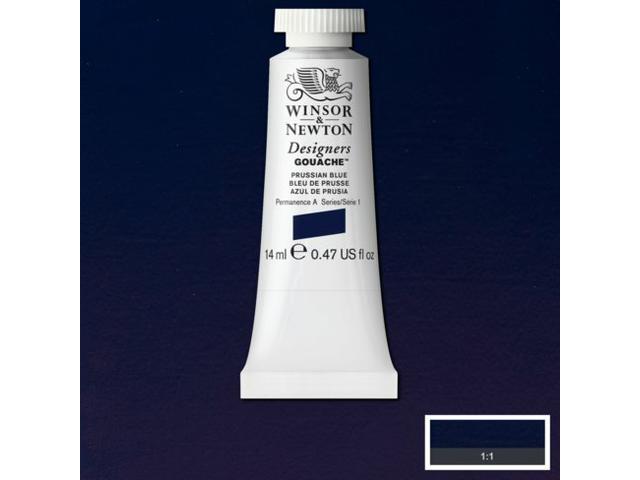 WINSOR & NEWTON DESIGNERS GOUACHE 14ML 538 PRUSSIAN BLUE 1