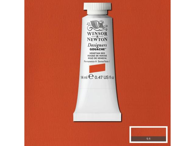 WINSOR & NEWTON DESIGNERS GOUACHE 14ML 678 VENETIAN RED 1