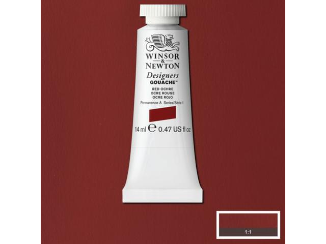 WINSOR & NEWTON DESIGNERS GOUACHE 14ML 564 RED OCHRE 1