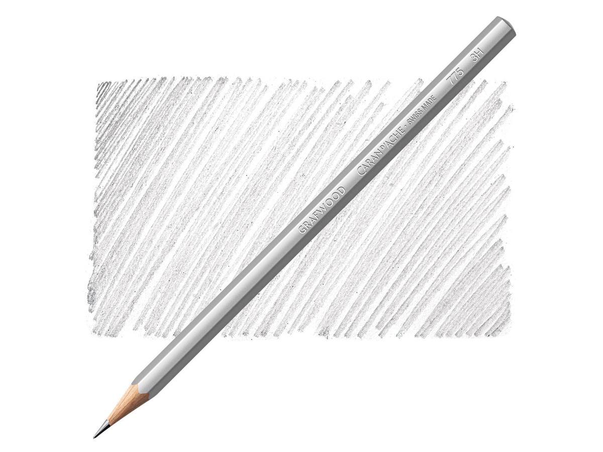CARAN D'ACHE GRAFWOOD ARTIST BLEISTIFT EXTRA FINE 3H 1