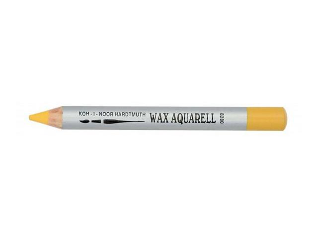 KOH-I-NOOR WACHS AQUARELLSTIFT GELB DUNKEL 1