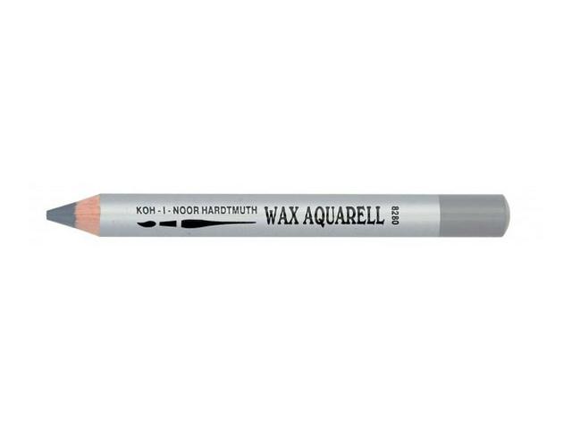KOH-I-NOOR WACHS AQUARELLSTIFT GRAU 1