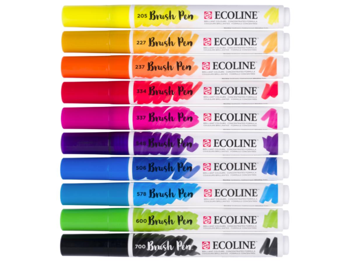 TALENS ECOLINE BRUSH PEN SET 10 1