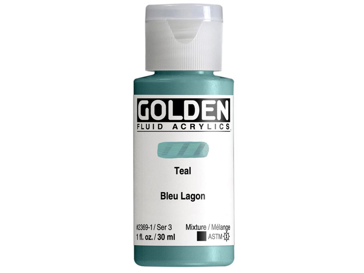 GOLDEN FLUID 30ML S3 2369 TEAL 1