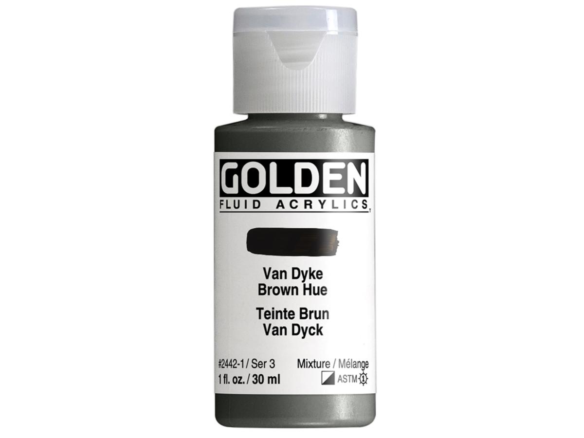 GOLDEN FLUID 30ML S3 442 HIST. VANDYKE-BRAUN FARBTON 1