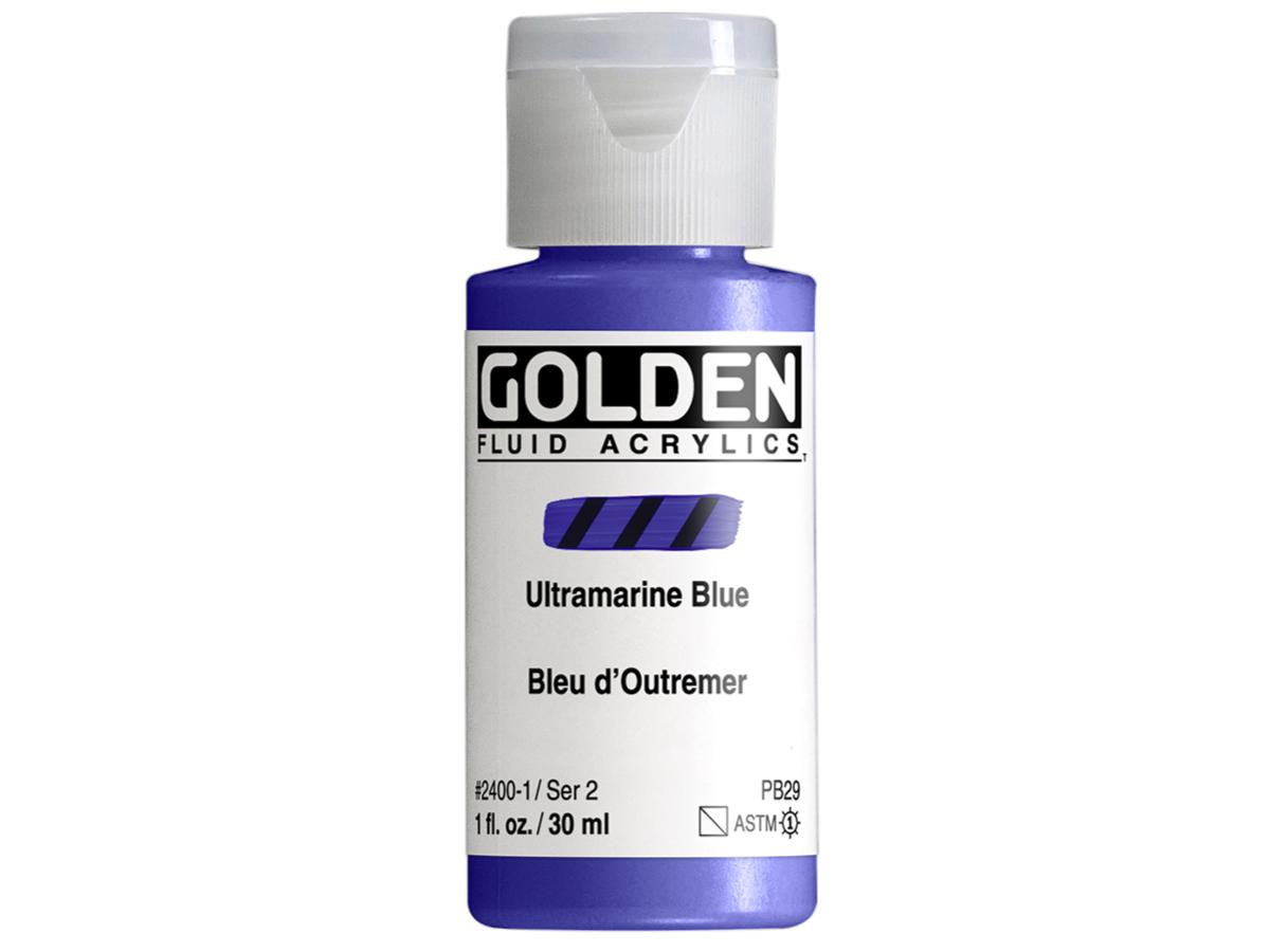 GOLDEN FLUID 30ML S2 400 ULTRAMARINBLAU 1