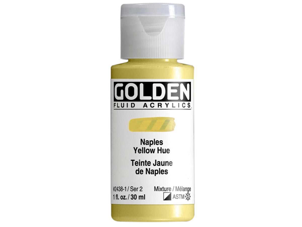 GOLDEN FLUID 30ML S2 438 HIST. NEAPELGELB FARBTON 1