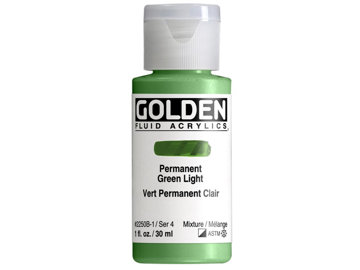 GOLDEN FLUID 30ML S4 250 PERMANENTGRÜN HELL 1