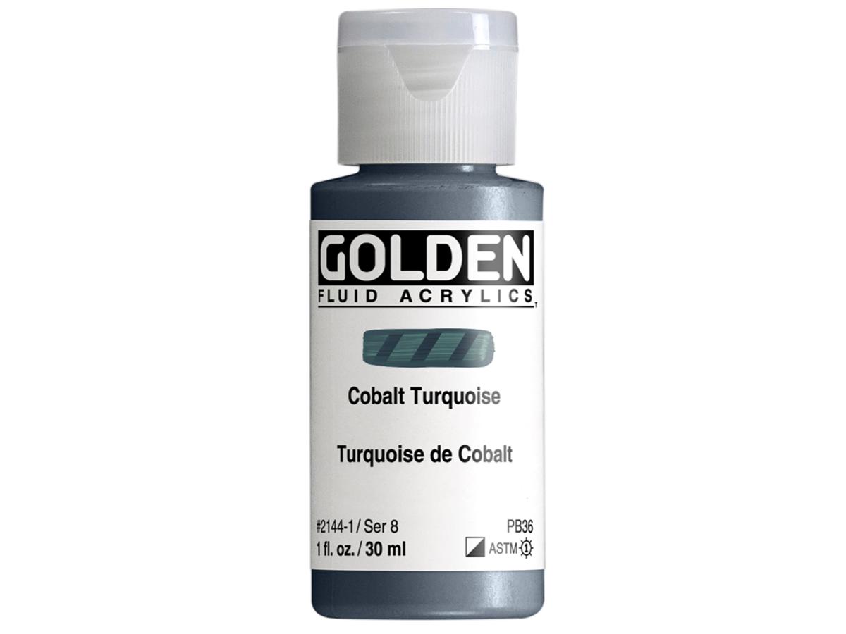 GOLDEN FLUID 30ML S8 144 KOBALTTÜRKIS 1